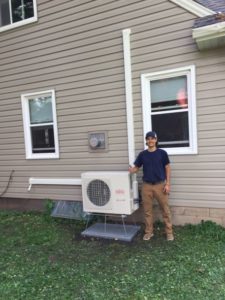 Mini-Split Install by White Bear Heating & Cooling