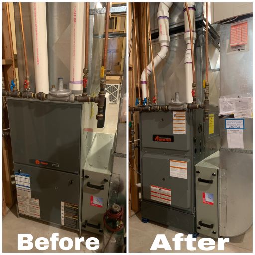 Furnace Install by White Bear Heating & Cooling